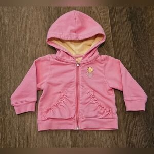 Pink Hooded Jacket by Sprockets Size 6 - 9 Months